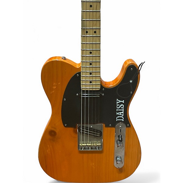 Used Logan TELECASTER Natural Solid Body Electric Guitar