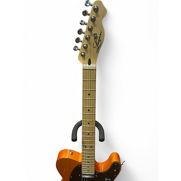 Used Logan TELECASTER Natural Solid Body Electric Guitar
