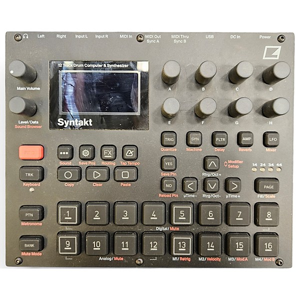 Used Elektron Syntakt Synthesizer