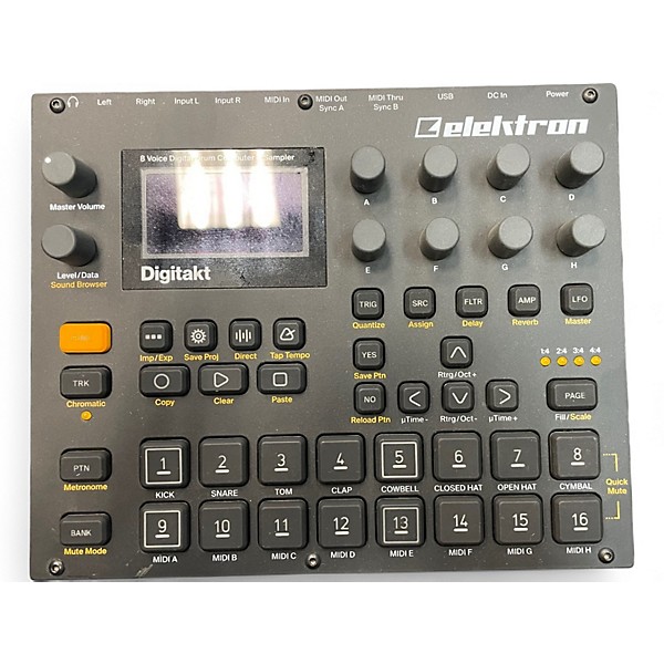 Used Elektron Digitakt Synthesizer