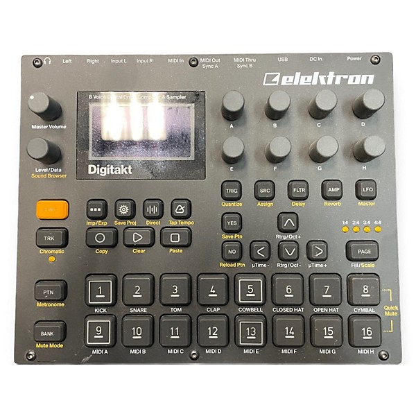 Used Elektron Digitakt Synthesizer