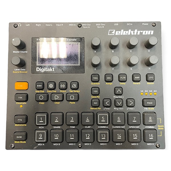 Used Elektron Digitakt Synthesizer