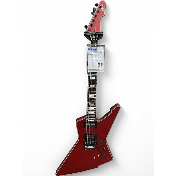 Used Schecter Guitar Research E-1 FRS SATIN CANDY APPLE RED Solid Body Electric Guitar