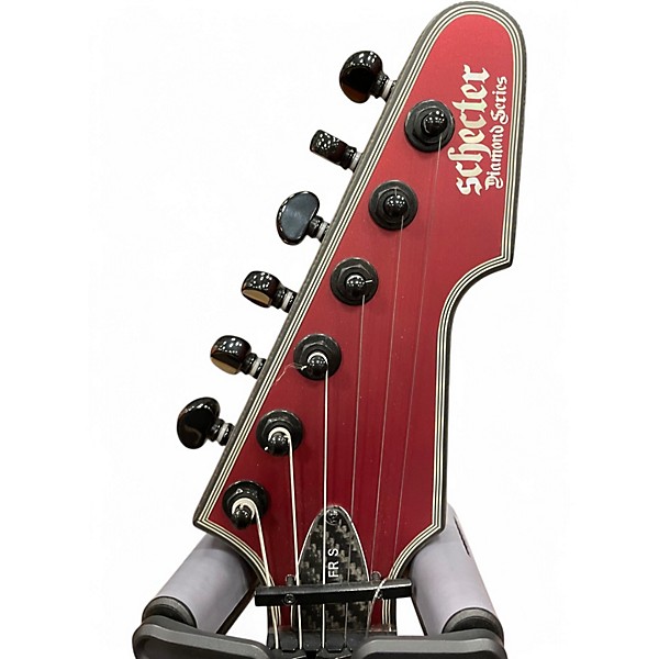 Used Schecter Guitar Research E-1 FRS SATIN CANDY APPLE RED Solid Body Electric Guitar