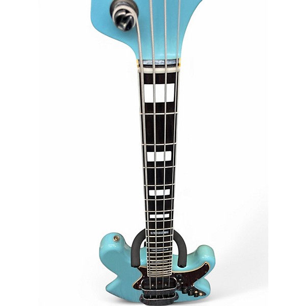Used Fender 76 JAZZ BASS CUSTOM SHOP Daphne Blue Electric Bass Guitar