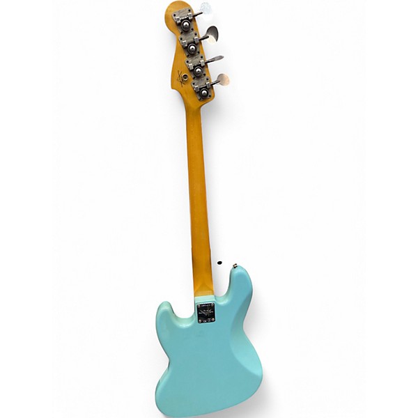 Used Fender 76 JAZZ BASS CUSTOM SHOP Daphne Blue Electric Bass Guitar