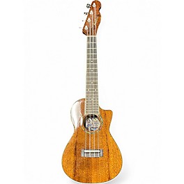 Used Fender Mino'Aka Koa Cutaway Electric Natural Ukulele