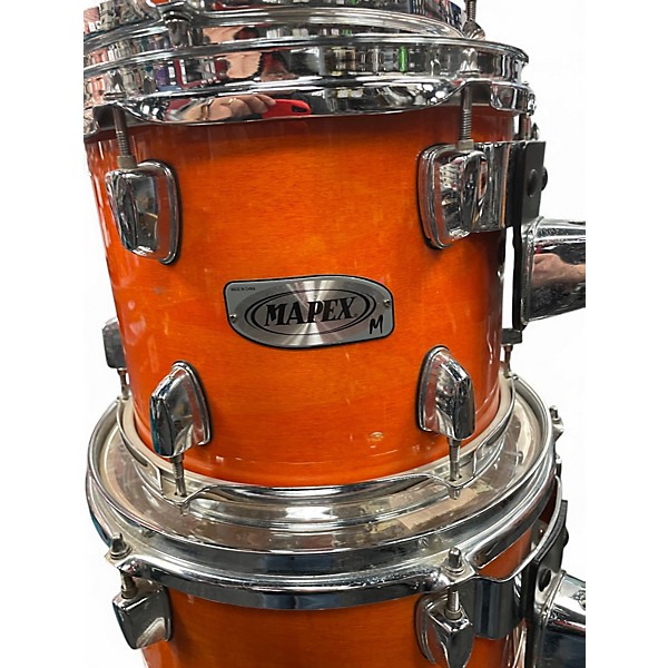 Used Mapex 5 Piece 6 piece PRO M Natural Drum Kit Natural Drum Kit