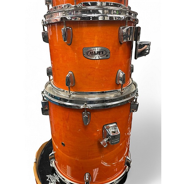 Used Mapex 5 Piece 6 piece PRO M Natural Drum Kit Natural Drum Kit