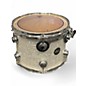 Used DW 5 Piece COLLECTORS 5 PIECE SHELL PACK Pearl White Drum Kit