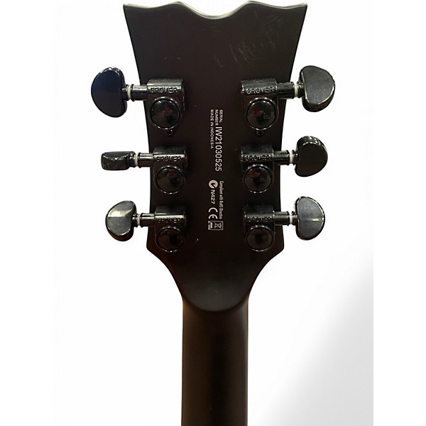 Used Dean THOROUGHBRED SELECT Black Solid Body Electric Guitar