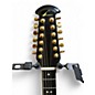 Used Ovation 1866 Legend Black 12 String Acoustic Electric Guitar