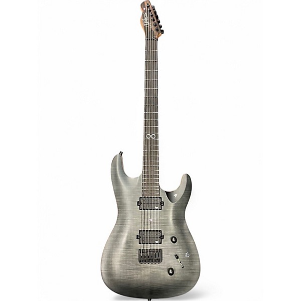 Used Chapman ML1 Pro Modern Baritone transparent gray Baritone Guitars