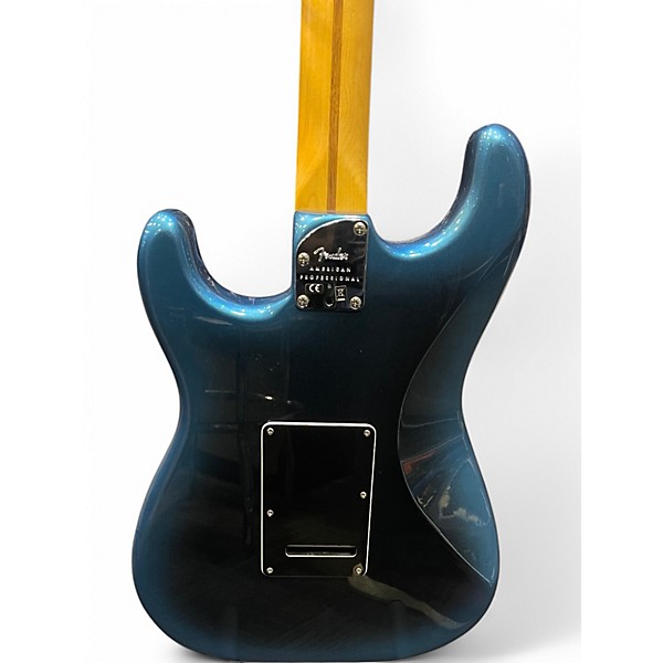 Used Fender American Professional II Stratocaster Dark Night Solid Body Electric Guitar