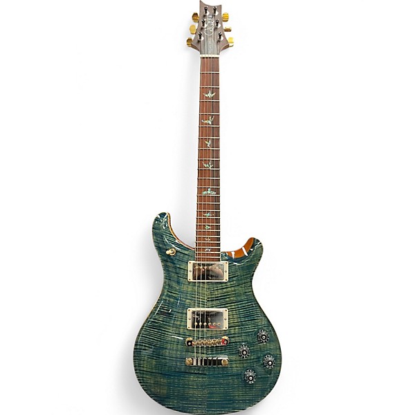 Used PRS McCarty 594 Wood Library River Blue Solid Body Electric Guitar,Specials : American Fashion Style Bags On Sale