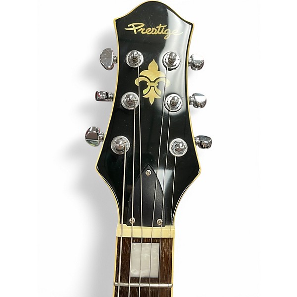Used Prestige Heritage Custom Deluxe MC Metallic Charcoal Solid Body Electric Guitar