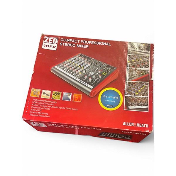 Used Allen & Heath ZED10FX Unpowered Mixer