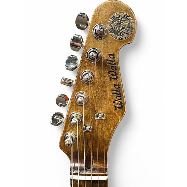 Used 2023 Walla Walla KNOT WAVES MAVERICK NATURAL Hollow Body Electric Guitar