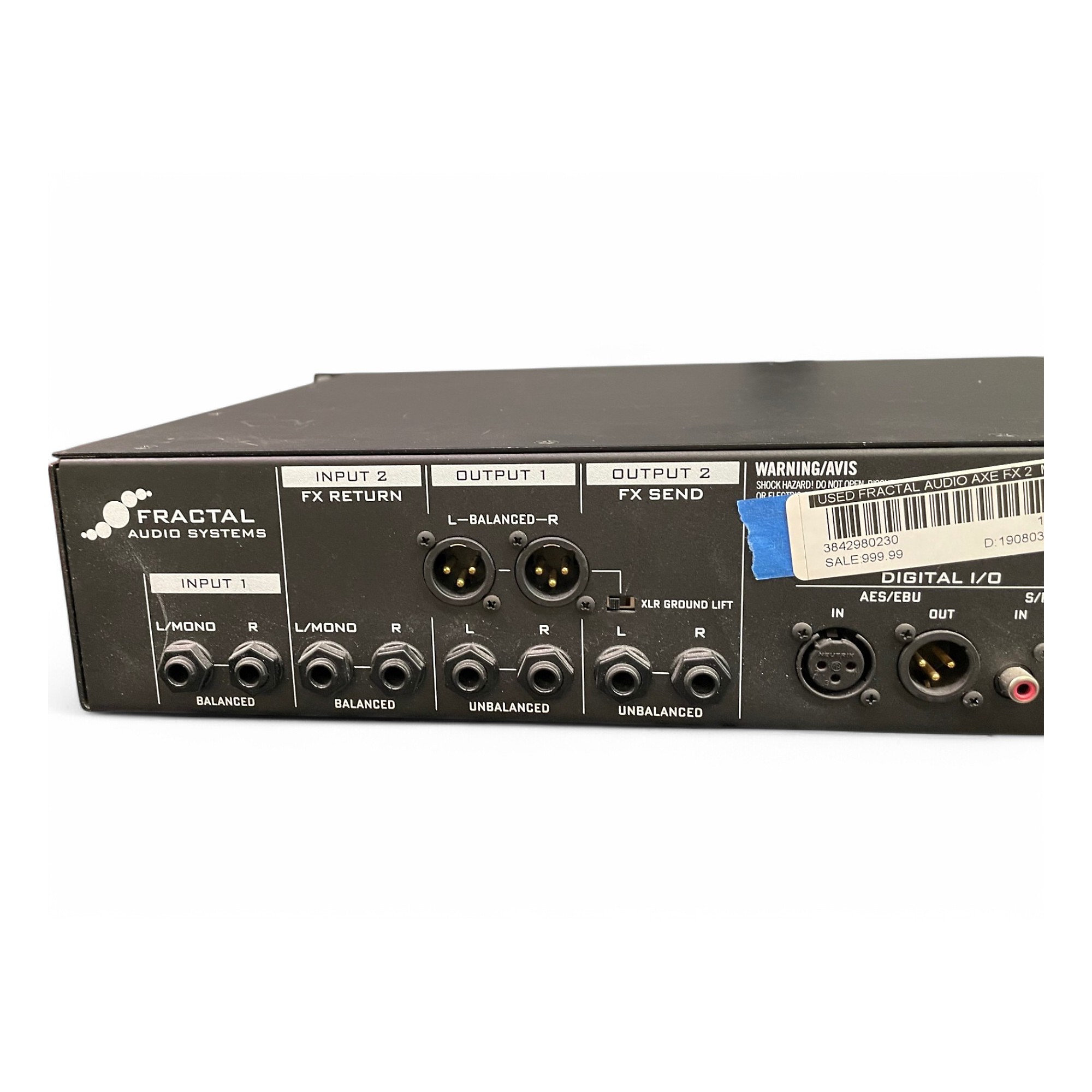 Used Fractal Audio AXE FX 2 Multi Effects Processor | Guitar Center