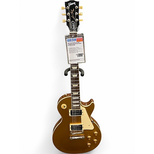 Used 2023 Gibson Les Paul Standard Gold Top Solid Body Electric Guitar,Specials : American Fashion Style Bags On Sale