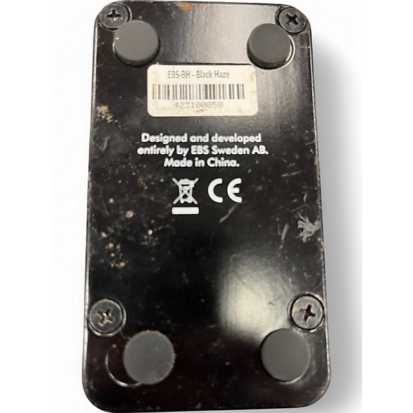 Used EBS BLACK HAZE Effect Pedal