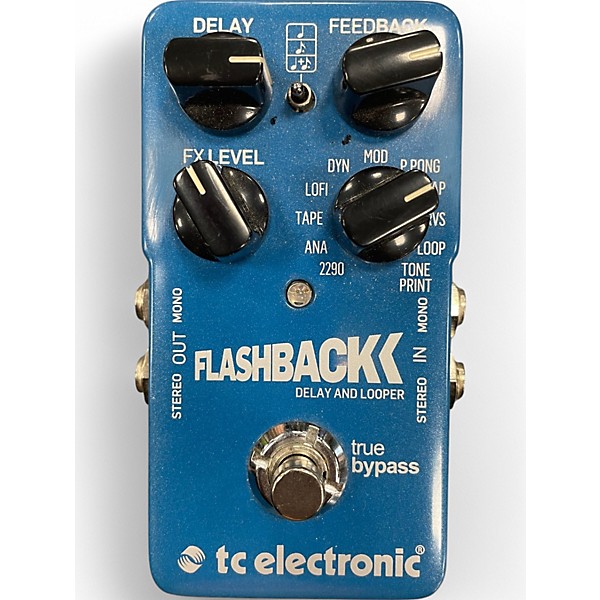 Used TC Electronic Flashback Delay And Looper Effect Pedal