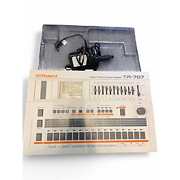 Vintage 1980s Roland TR-707 Drum Machine