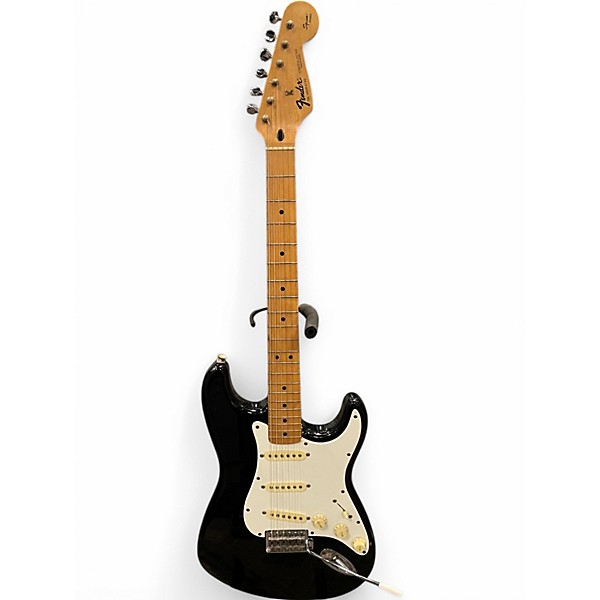 Used Fender Standard Stratocaster Black Solid Body Electric Guitar,Specials : American Fashion Style Bags On Sale