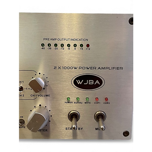 Used Wayne Jones WJBA Bass Amp Head