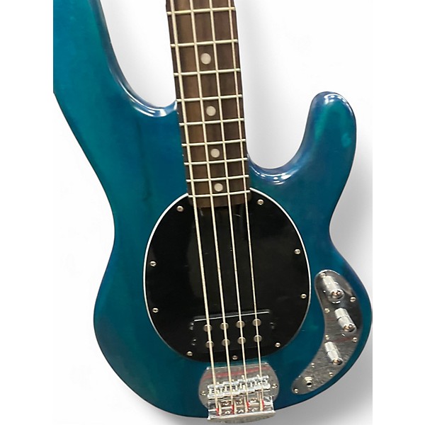 Used Sterling by Music Man Ray34 trans tunq Electric Bass Guitar