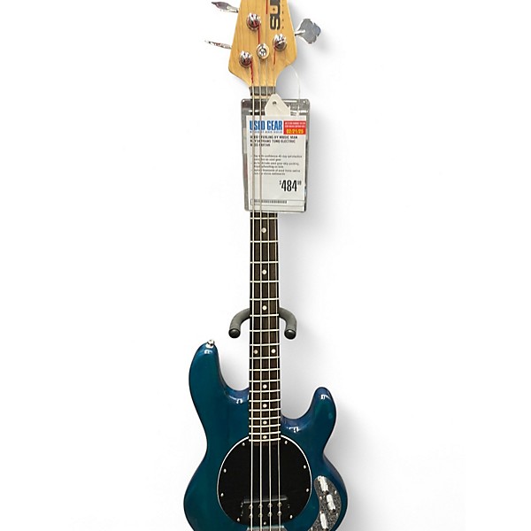 Used Sterling by Music Man Ray34 trans tunq Electric Bass Guitar