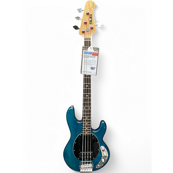 Used Sterling by Music Man Ray34 trans tunq Electric Bass Guitar