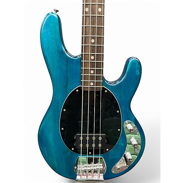 Used Sterling by Music Man Ray34 trans tunq Electric Bass Guitar