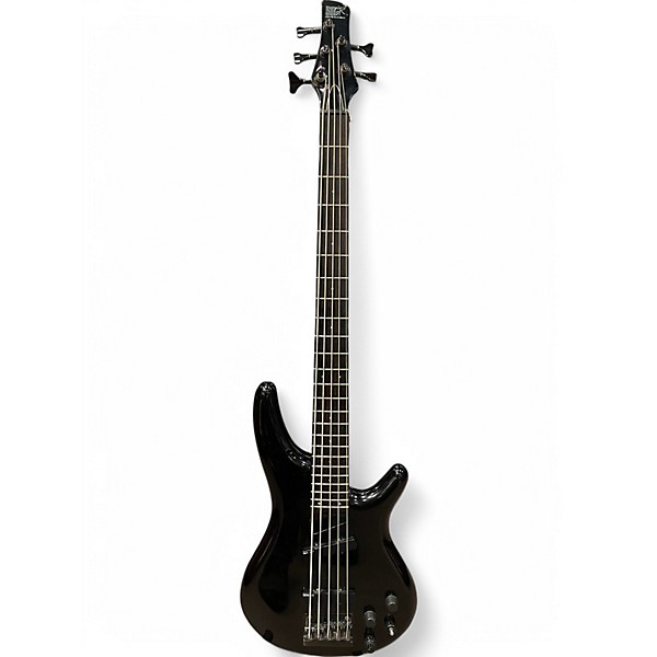 Used Ibanez SR885 Black Electric Bass Guitar