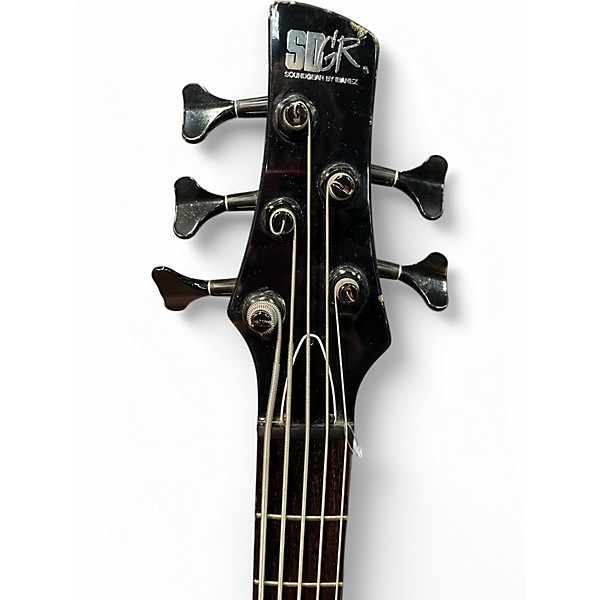 Used Ibanez SR885 Black Electric Bass Guitar