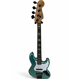 Used Fender Adam Clayton Signature Jazz Bass Sherwood Green Electric Bass Guitar