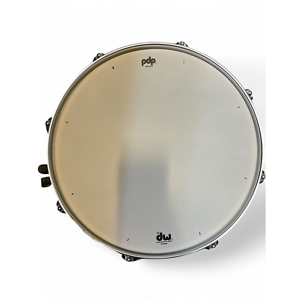 Used PDP by DW 5X14 Pacific Series Snare Green Drum