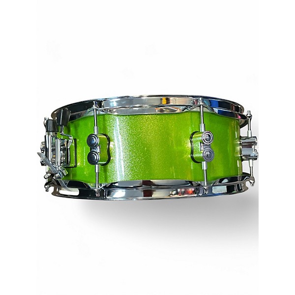 Used PDP by DW 5X14 Pacific Series Snare Green Drum