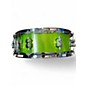 Used PDP by DW 5X14 Pacific Series Snare Green Drum