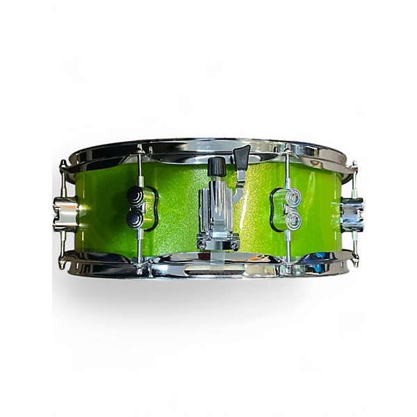Used PDP by DW 5X14 Pacific Series Snare Green Drum