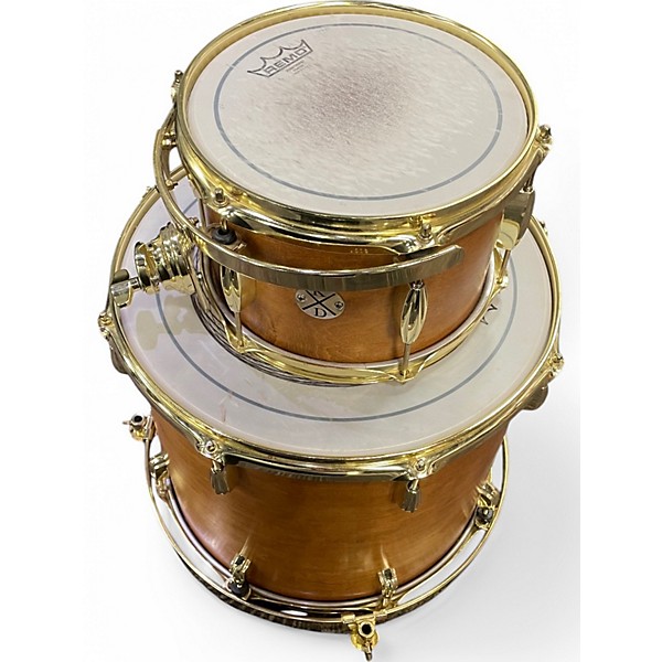 Used Klash Drums 3 Piece Custom Maple Natural Drum Kit