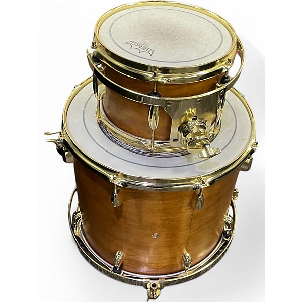 Used Klash Drums 3 Piece Custom Maple Natural Drum Kit