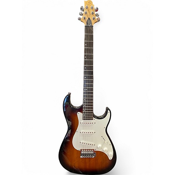 Used Greg Bennett Design by Samick MB-1/TS Sunburst Solid Body Electric Guitar