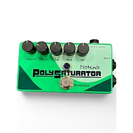 Used Pigtronix Polysaturator Overdrive Effect Pedal
