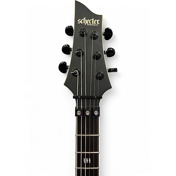 Used 2024 Schecter Guitar Research C-1 FR-S SLS Elite Evil Twin Black Solid Body Electric Guitar