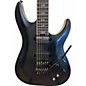 Used 2024 Schecter Guitar Research C-1 FR-S SLS Elite Evil Twin Black Solid Body Electric Guitar
