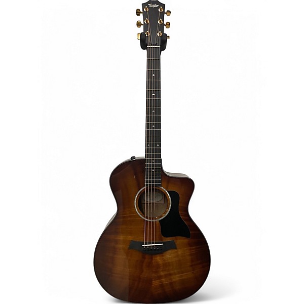Used Taylor 224CEKDLX Natural Acoustic Electric Guitar,Specials : American Fashion Style Bags On Sale