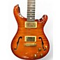 Used PRS Hollowbody II 10 Top Trans Amber Hollow Body Electric Guitar