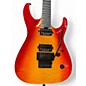 Used Jackson PRO PLUS SERIES DINKY DKAQ FIRE STORM Solid Body Electric Guitar