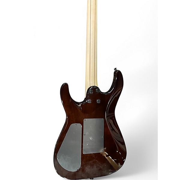 Used Jackson PRO PLUS SERIES DINKY DKAQ FIRE STORM Solid Body Electric Guitar